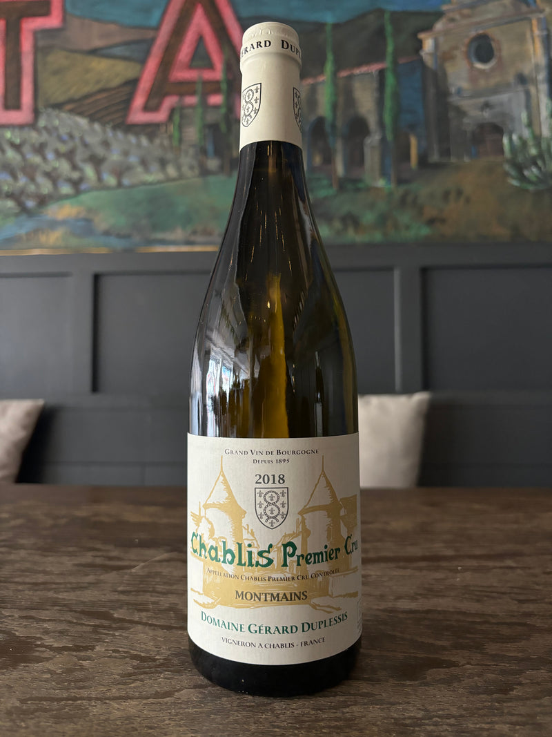 Domaine Gérard Duplessis 2018 Chablis 1er Cru &