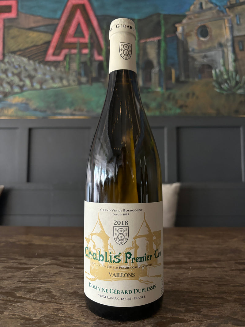 Domaine Gérard Duplessis 2018 Chablis 1er Cru &