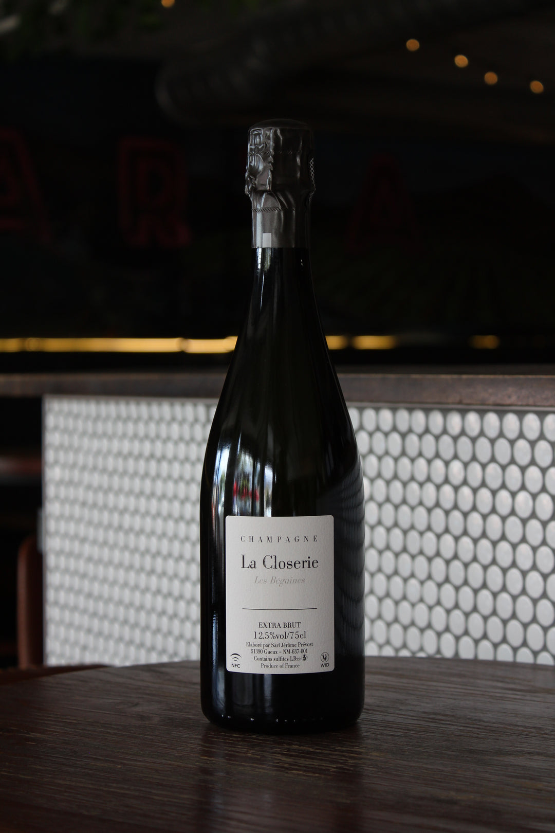 Champagne La Closerie 2022 Les Beguines Extra Brut (Jerome Prevost
