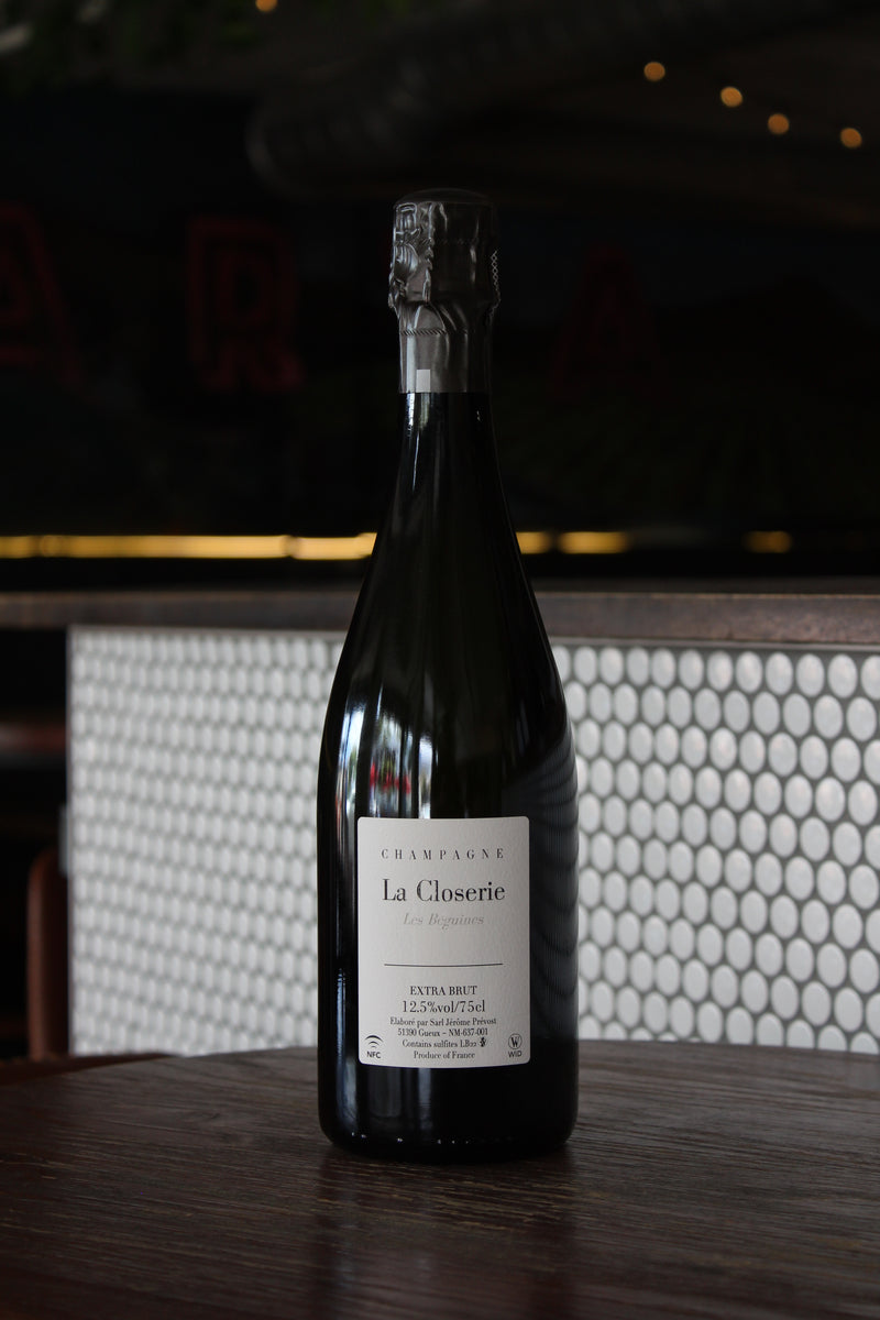 Champagne La Closerie 2022 Les Beguines Extra Brut (Jerome Prevost)