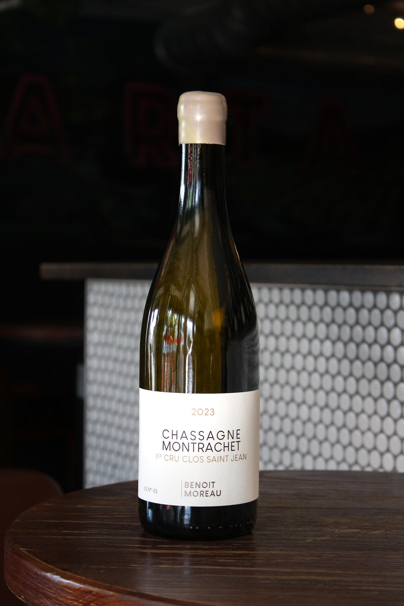 Benoit Moreau 2023 Chassagne-Montrachet 1er Cru Clos Saint Jean