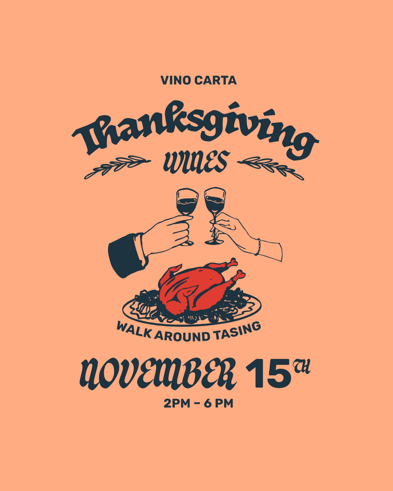 November Walkaround Tasting: Thanksgiving Wines!
