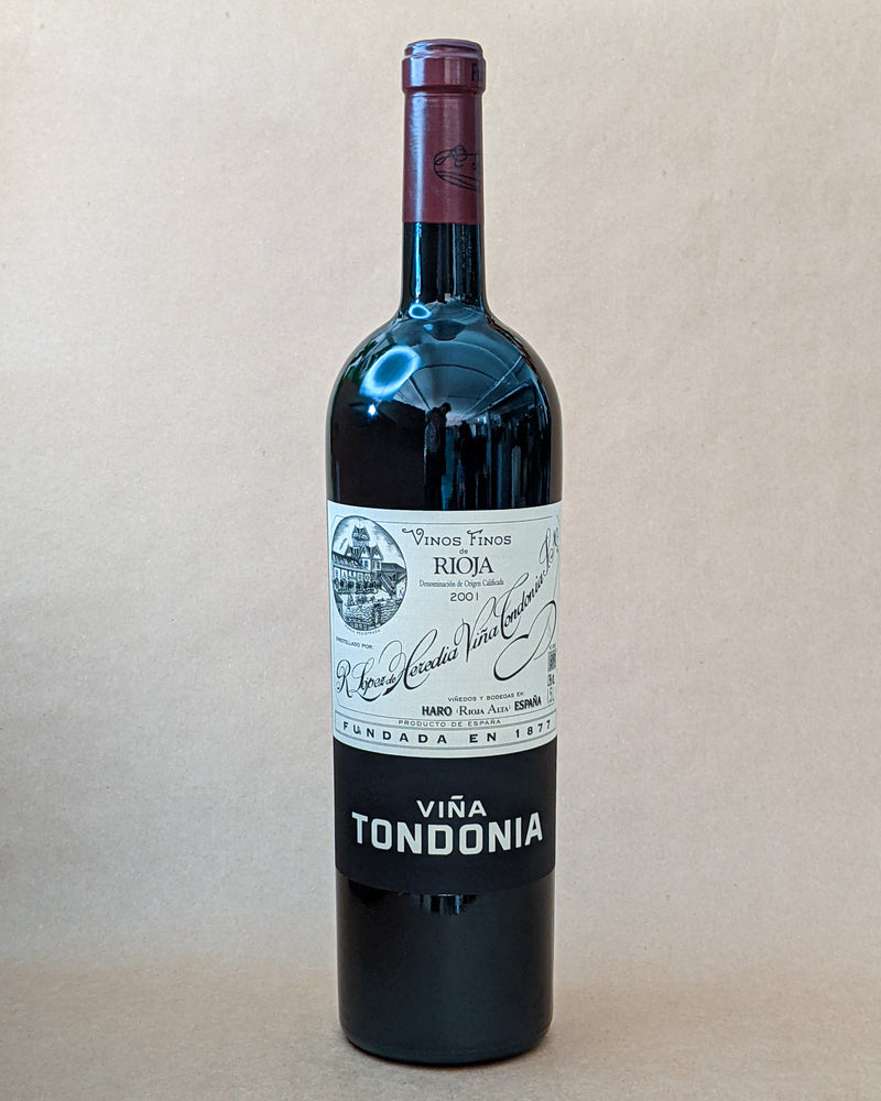 Lopez de Heredia 2001 (MAG) Viña Tondonia, Rioja, Spain